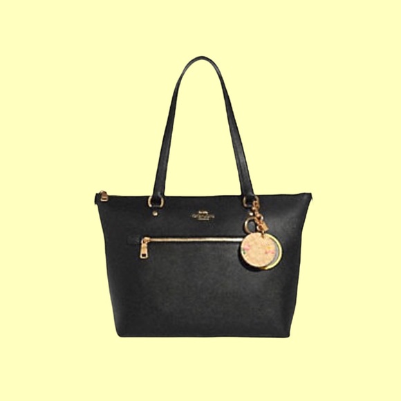 💥ᔕ-O-ᒪ-ᗪ!!💥COACH Mirror Bag Charm In Signature Canvas - Picture 2 of 2